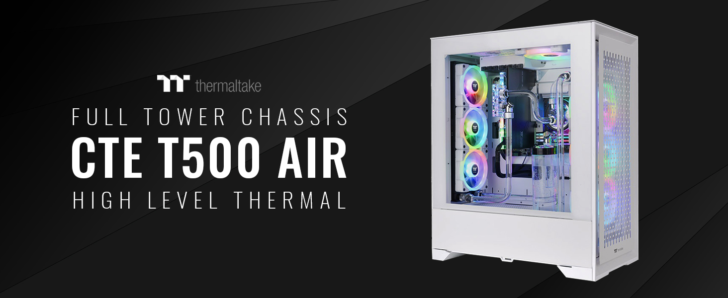 Thermaltake CTE T500 Air Snow E-ATX Full Tower Case